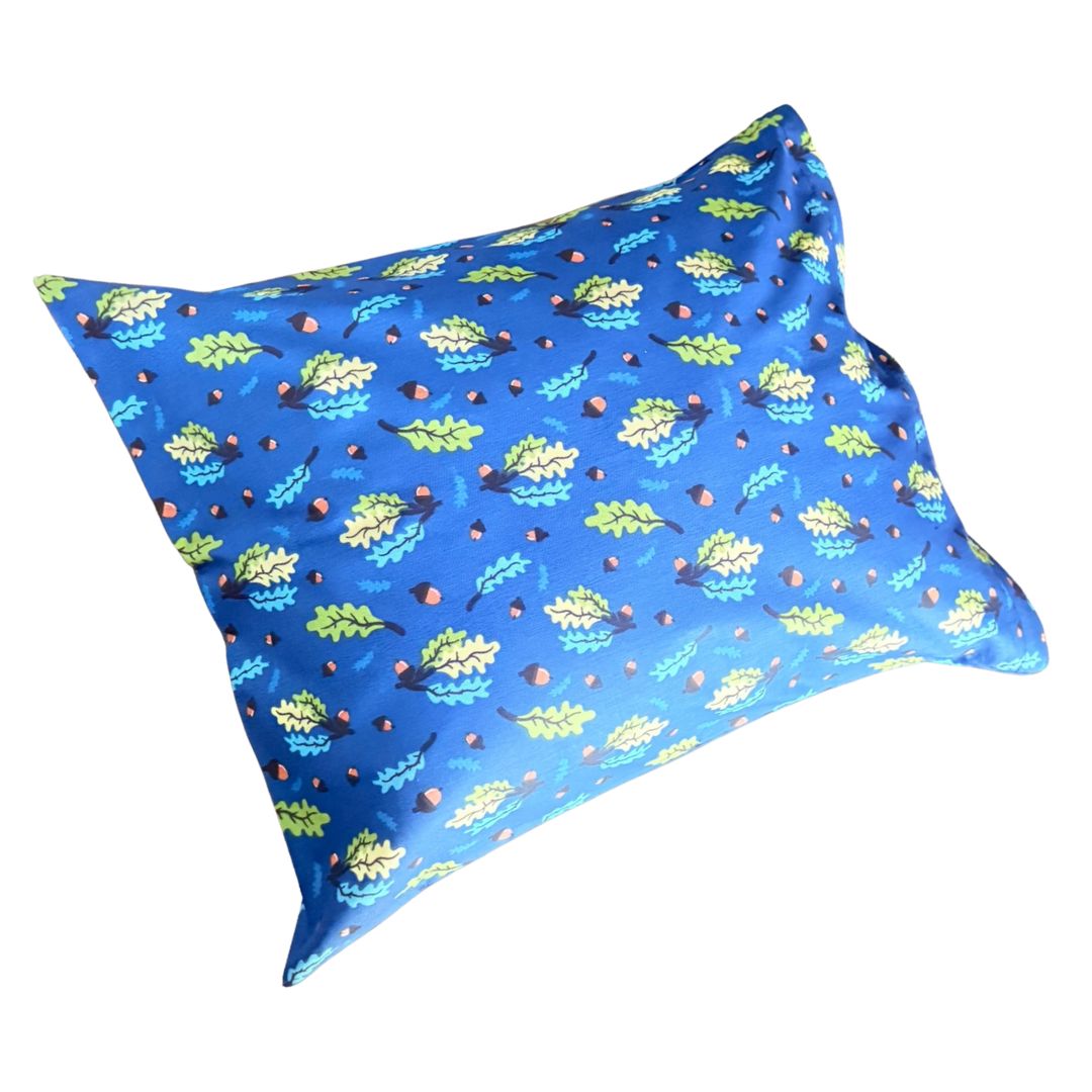 Cotton bed linen set - Blue circles