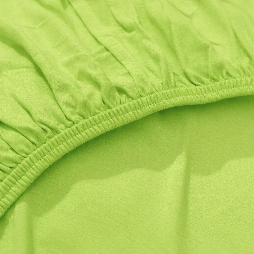 Jersey - Fitted sheet - White - Premium quality! - 150 g/m2