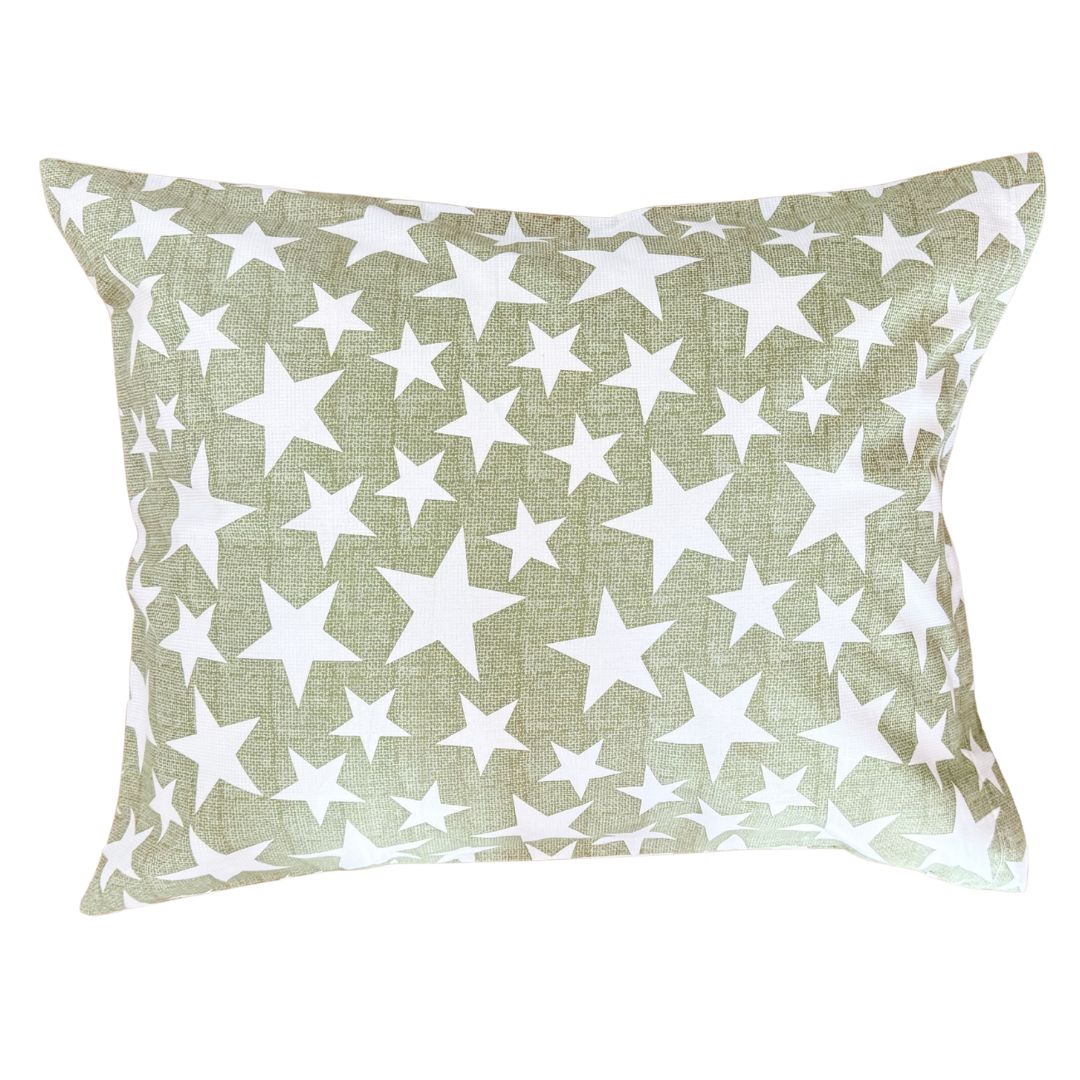 Cotton bed linen set - Blue circles