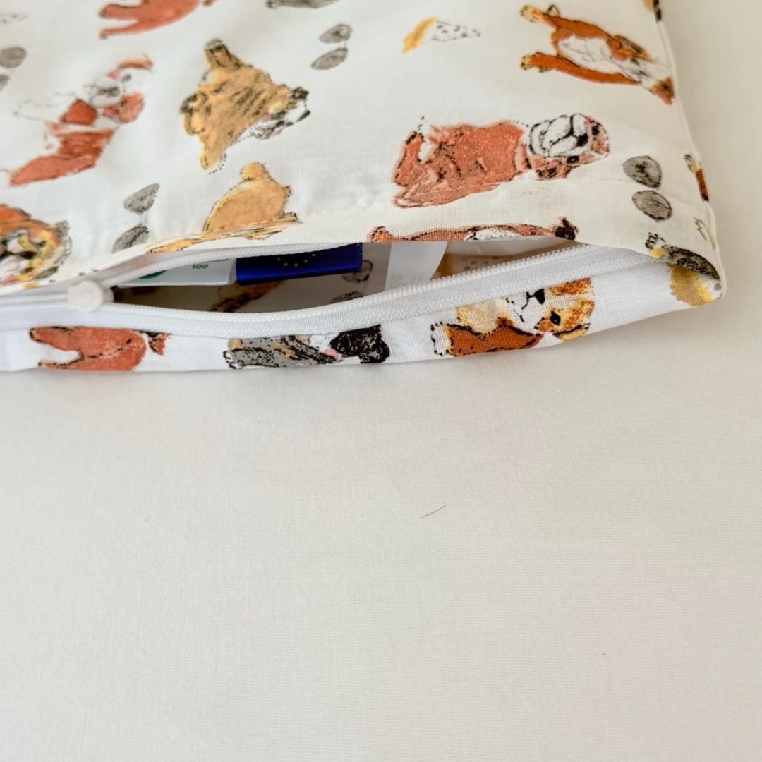 Bulldog Charm ovis ágyneműhuzat 2 db-os – stílusos játékosság