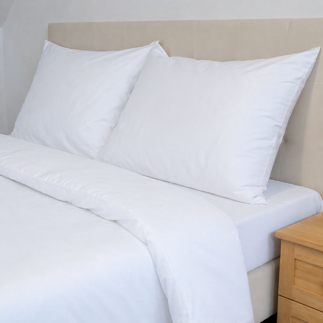 Pure pamutszatén ágyneműhuzat - időtlen, hotel elegancia 2 részes