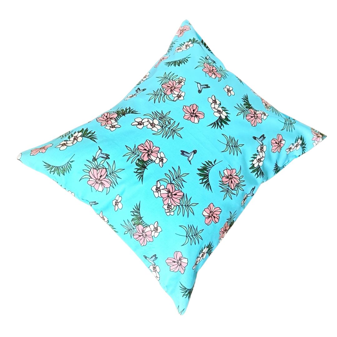 Cotton bed linen set - Blue circles