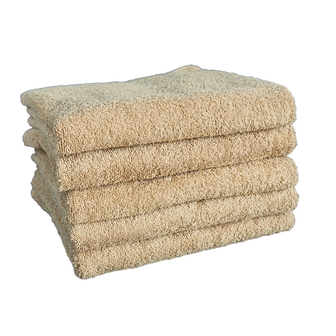 Hotel terry towel - 450 gr/m2 - Beige - packaged