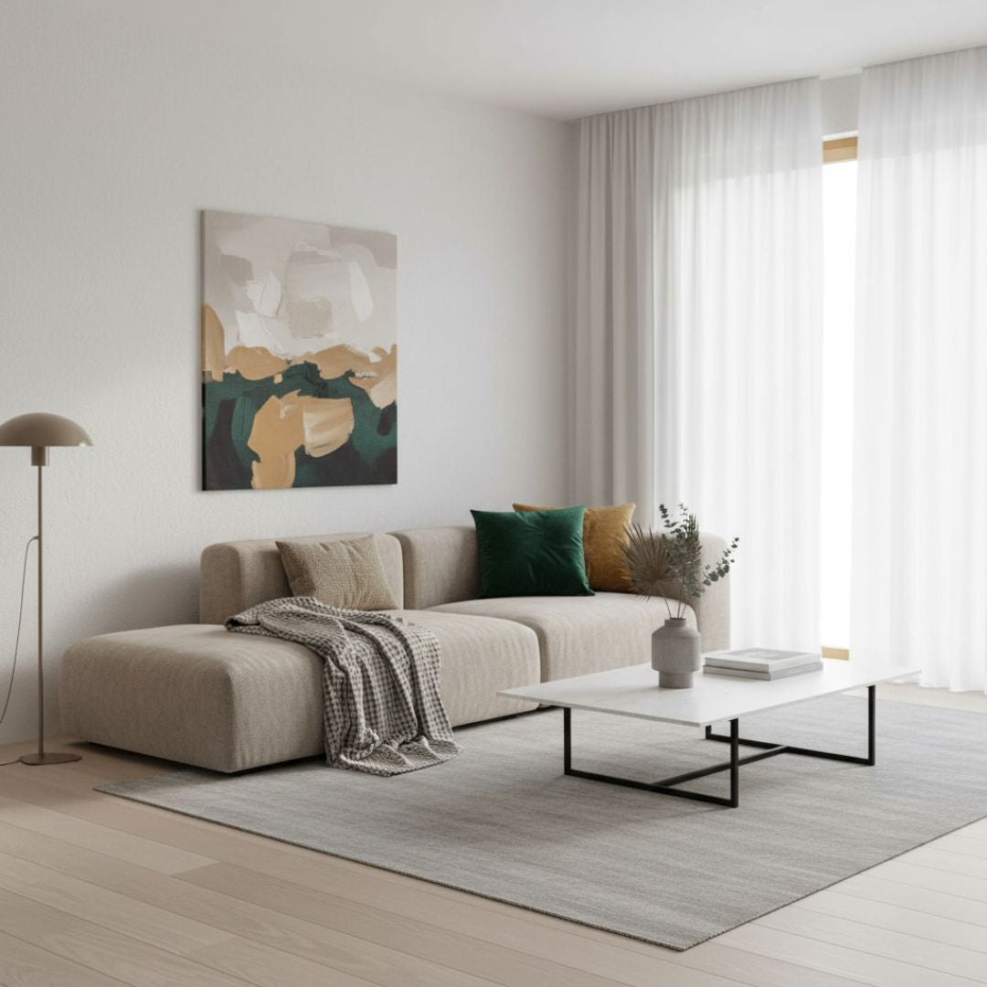 Mohazöld bársony díszpárna szettek - betéttel