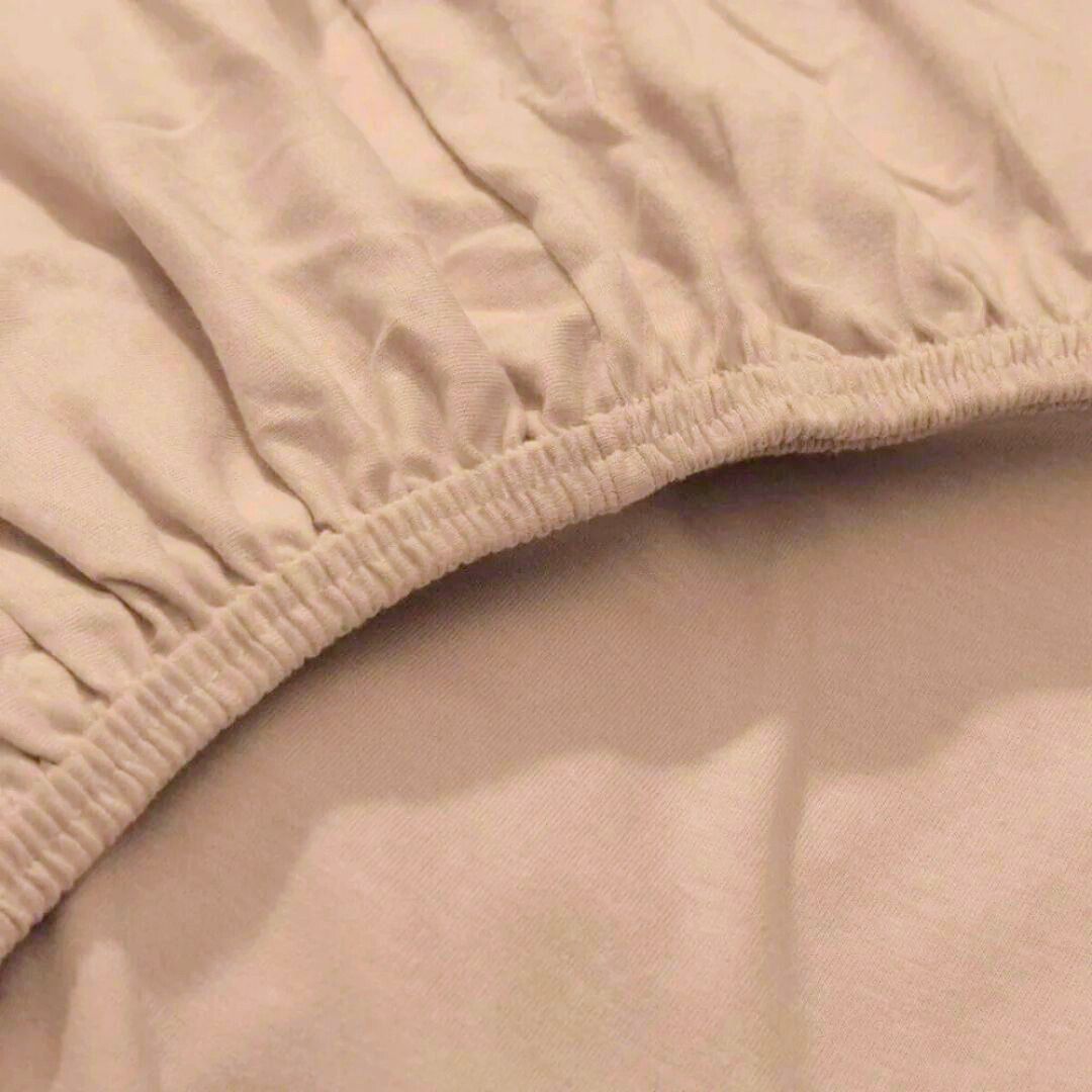 Jersey - Fitted sheet - White - Premium quality! - 150 g/m2