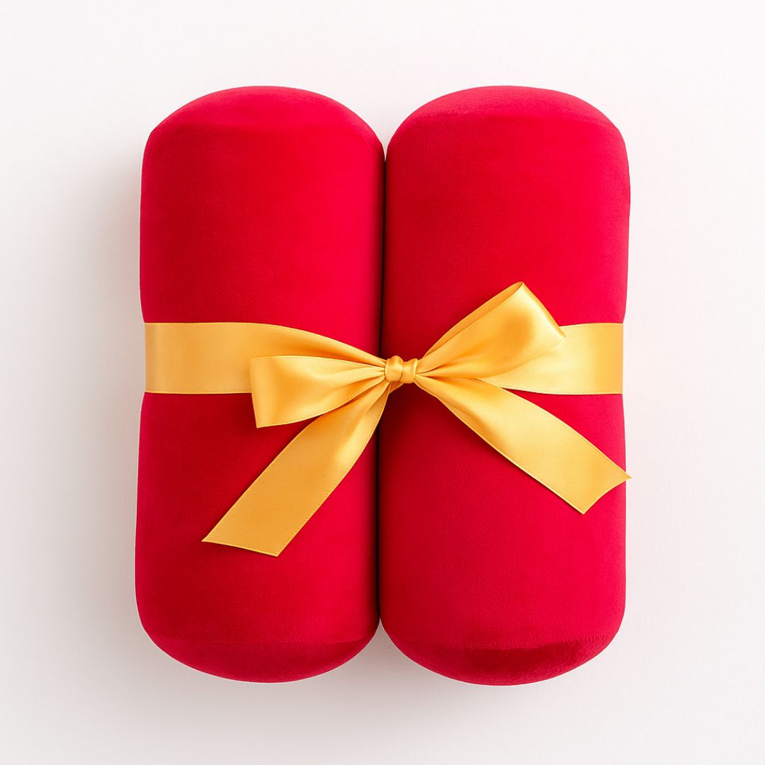 Lux roller pillow - neck pillow set (travel set)