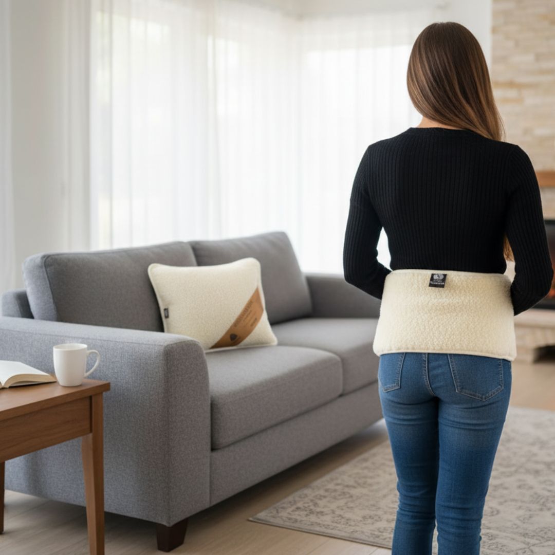 Wool pillow double-sided 600 gr/m2 - 40x50 cm