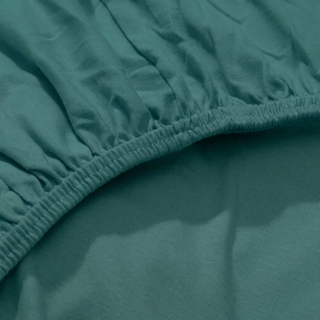 Jersey - Fitted sheet - White - Premium quality! - 150 g/m2