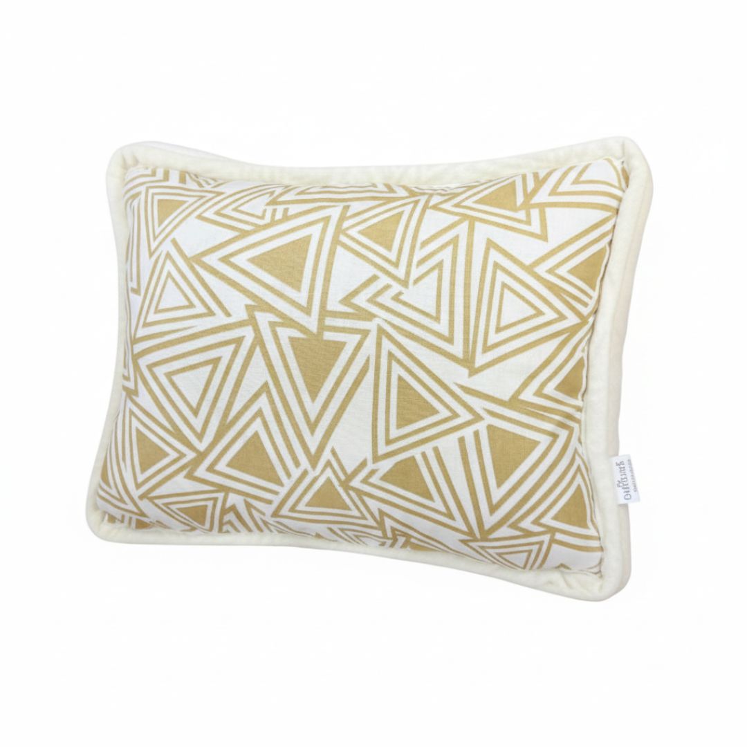 Einseitiges kleines Wollkissen mit Lavendelmuster – 600 g/m² – 40 x 50 cm