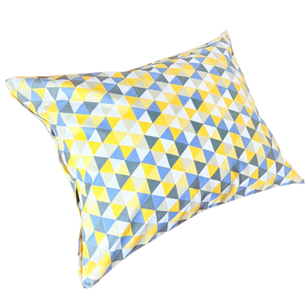 Cotton bed linen set - Blue circles