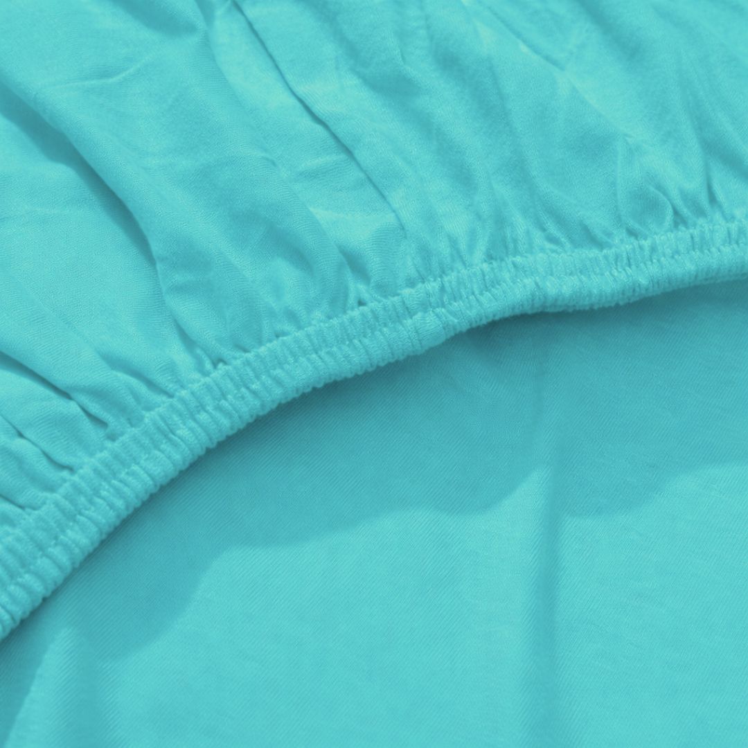 Jersey - Fitted sheet - White - Premium quality! - 150 g/m2
