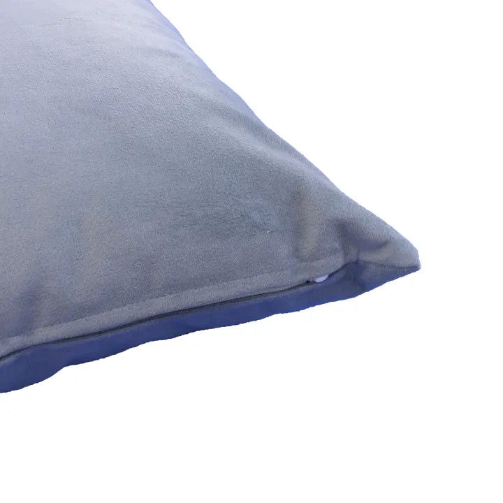 Díszpárna (betéttel) 45x45 cm (szürke)