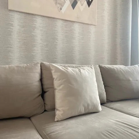 Díszpárna (betéttel) 45x45 cm (krém)