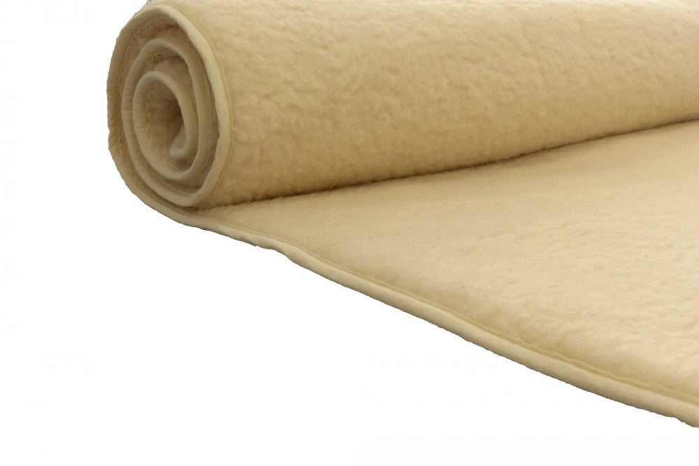 Gyapjú alsó takaró (derékalj) kétoldalas - Euro 450 gr/m2