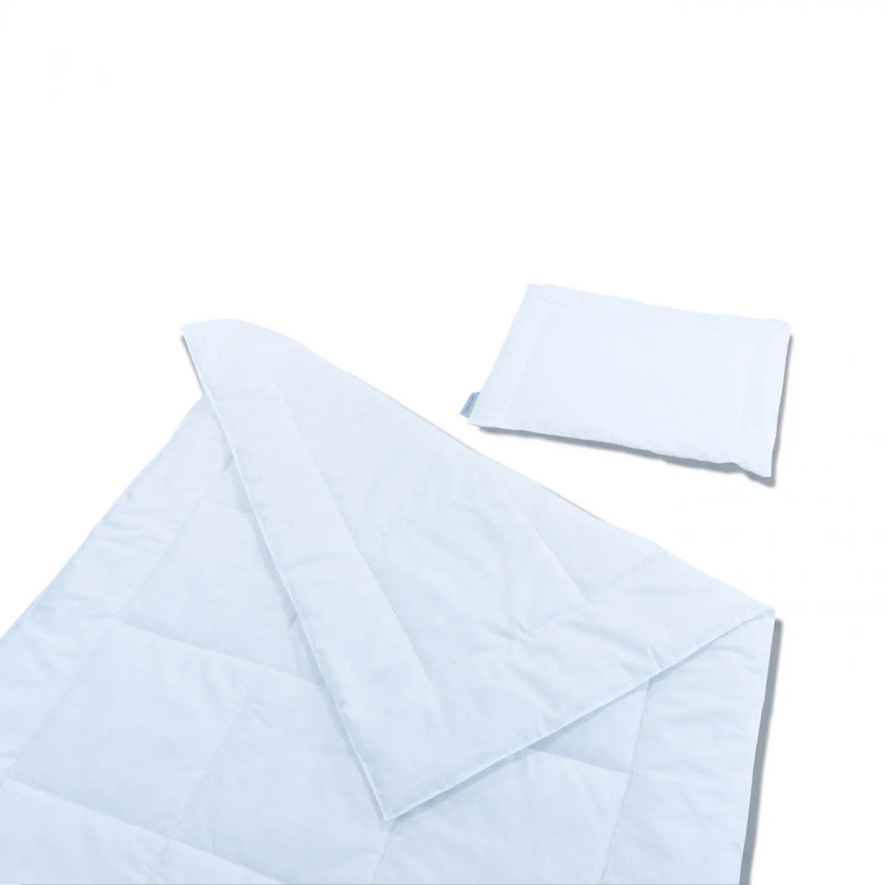 Allergy "STOP" - children's bedding set (duvet + small pillow) 2 pieces - with hem band