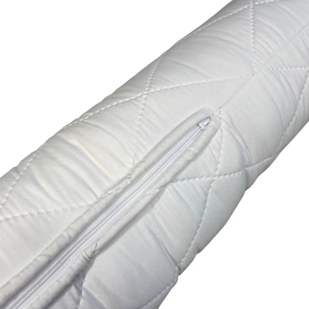 Thin quilted roller cushion - with adjustable firmness