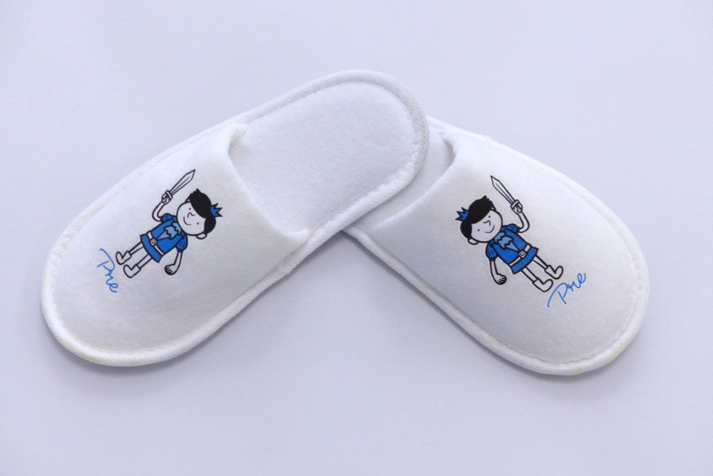 Hotel disposable prince pattern children's slippers - Premium quality!