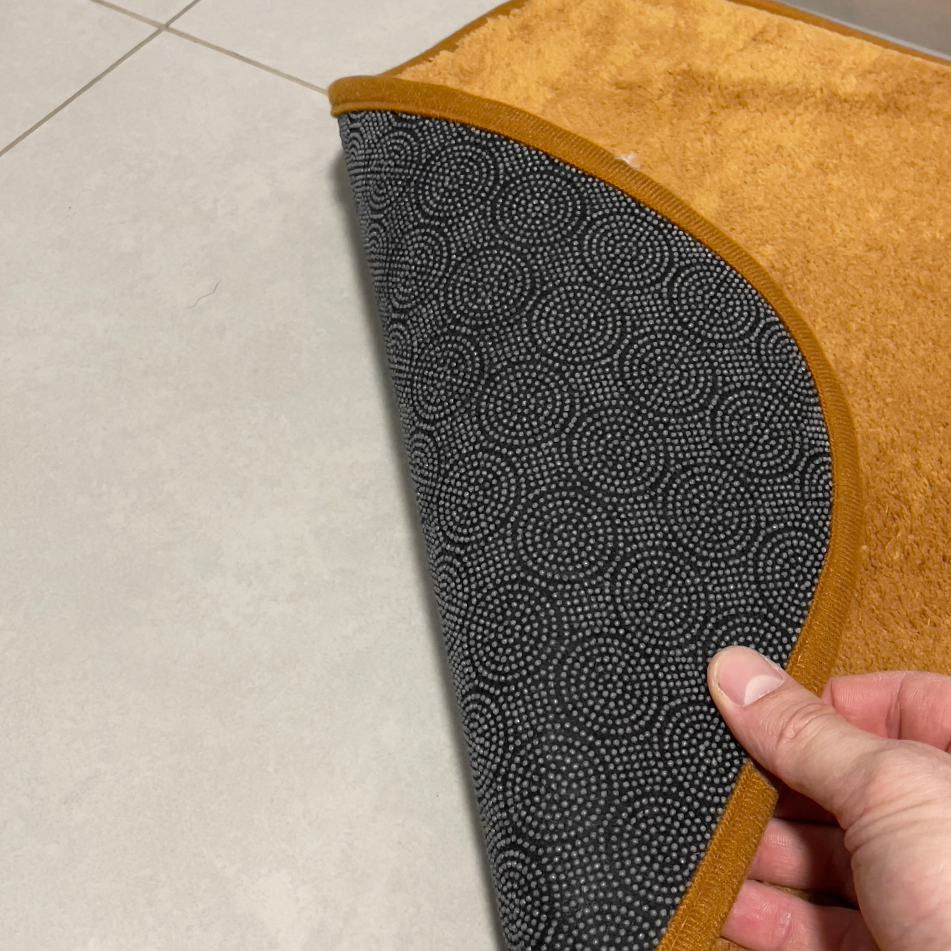 Barna fürdőszobaszőnyeg szett - 2 db-os - 50x80, 40x50 cm