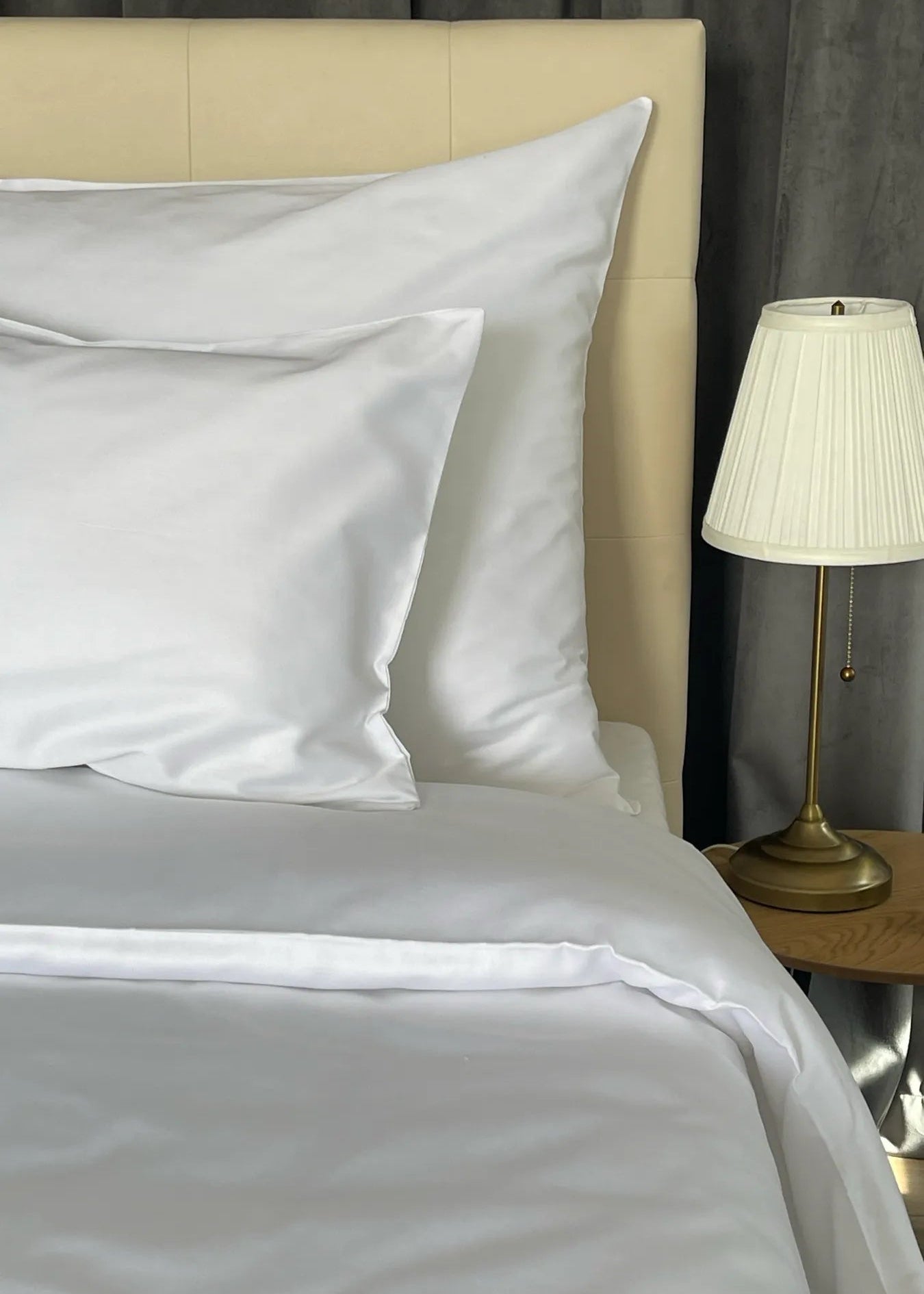 Pure pamutszatén ágyneműhuzat - időtlen, hotel elegancia 2 részes