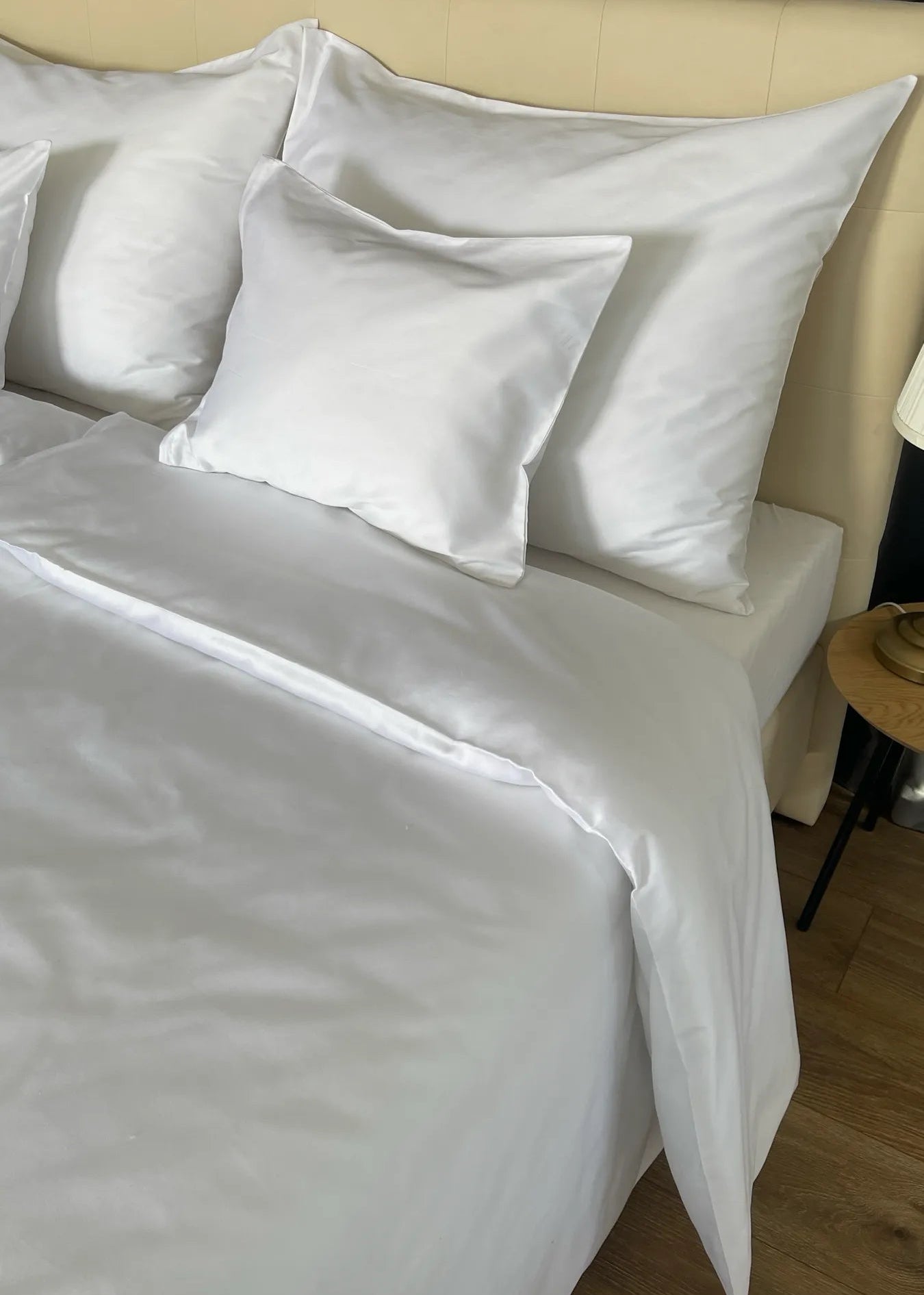 Pure pamutszatén ágyneműhuzat - időtlen, hotel elegancia 2 részes
