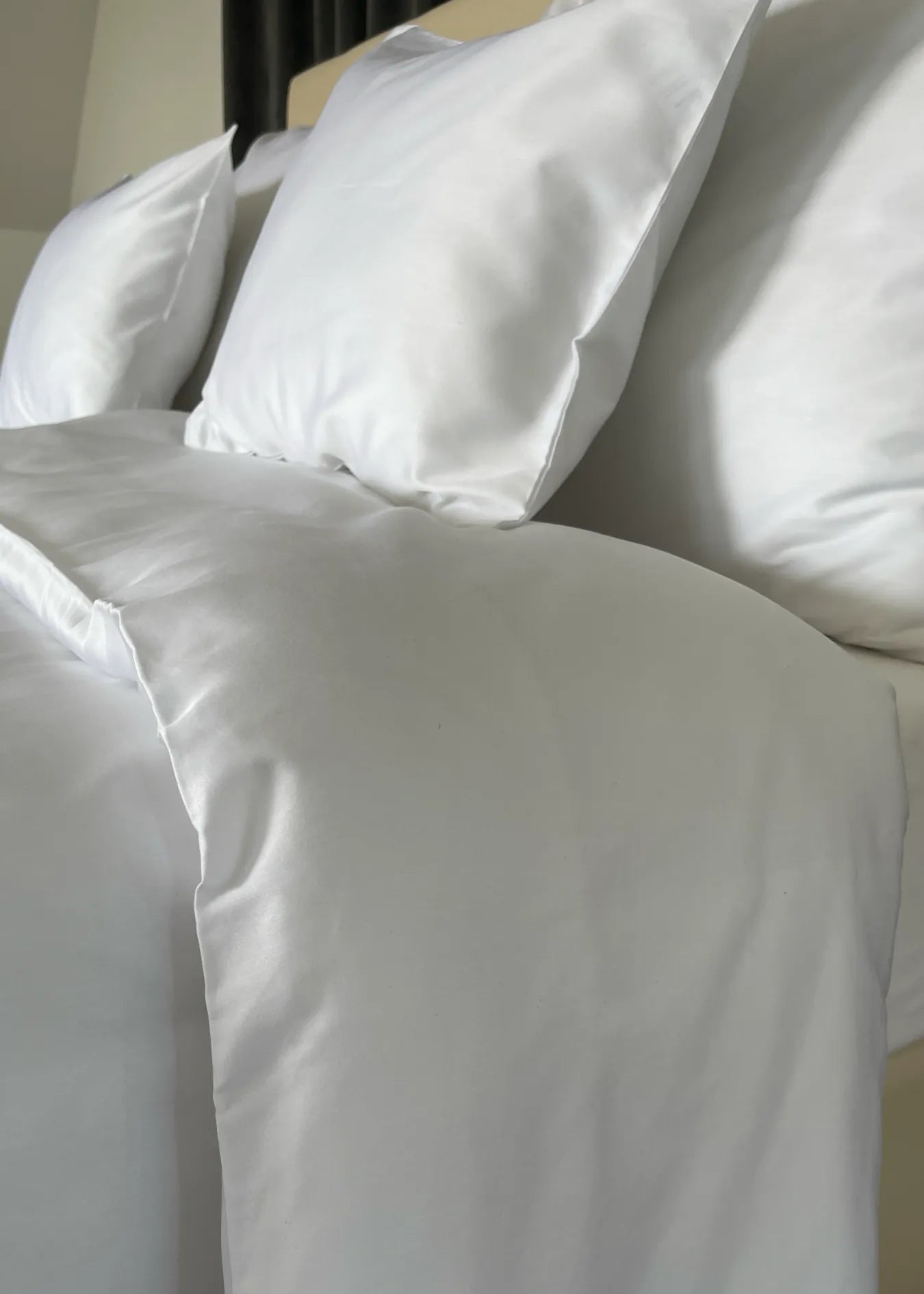 Pure pamutszatén ágyneműhuzat - időtlen, hotel elegancia 2 részes