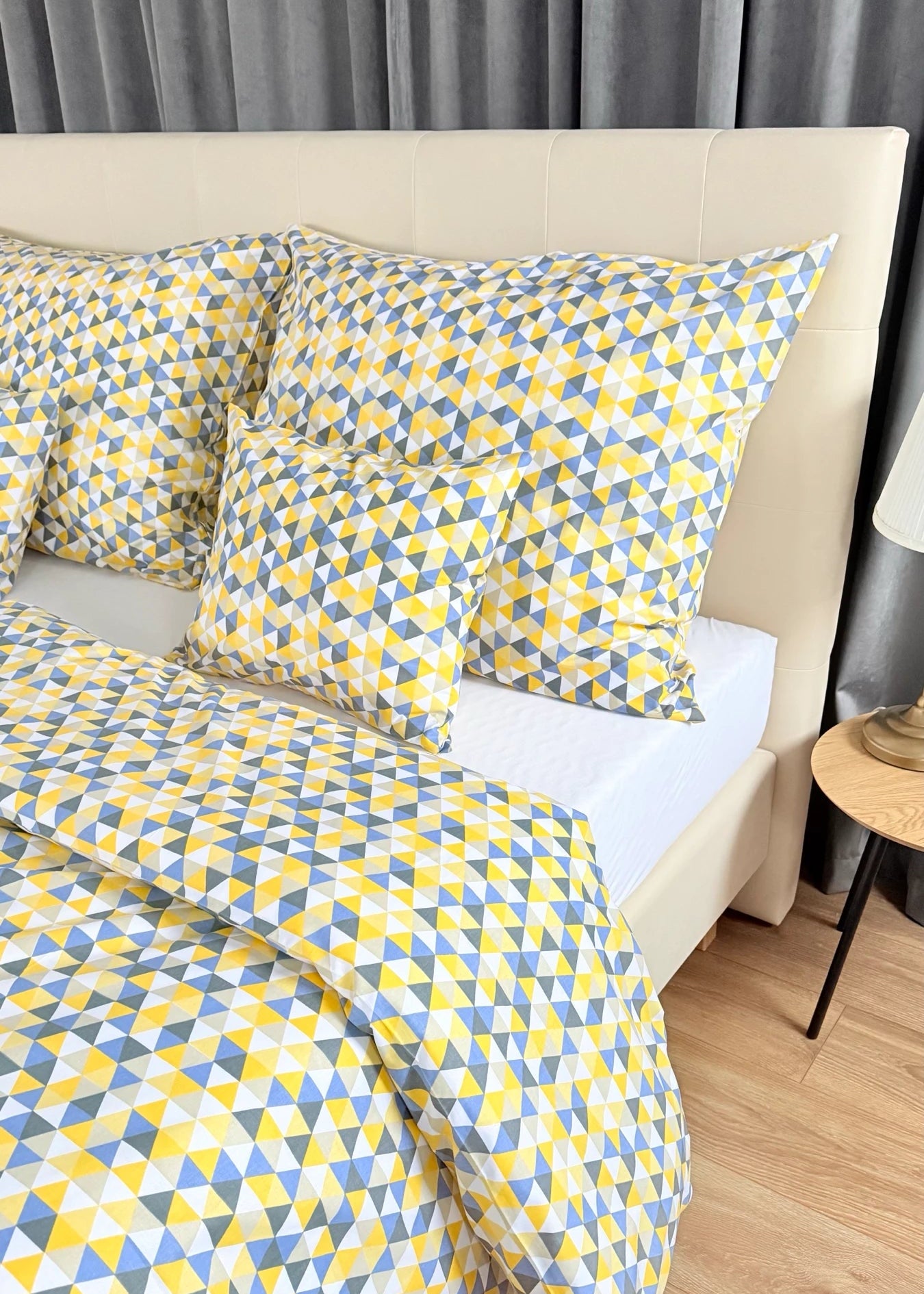 Pamut ágyneműhuzat garnitúra - Napfény mozaik