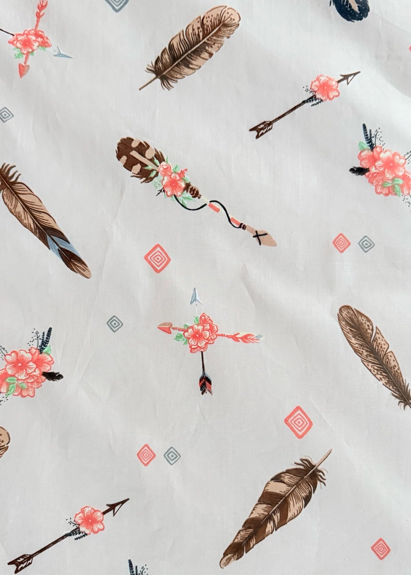 Baumwollbettwäscheset - Blaue Kreise