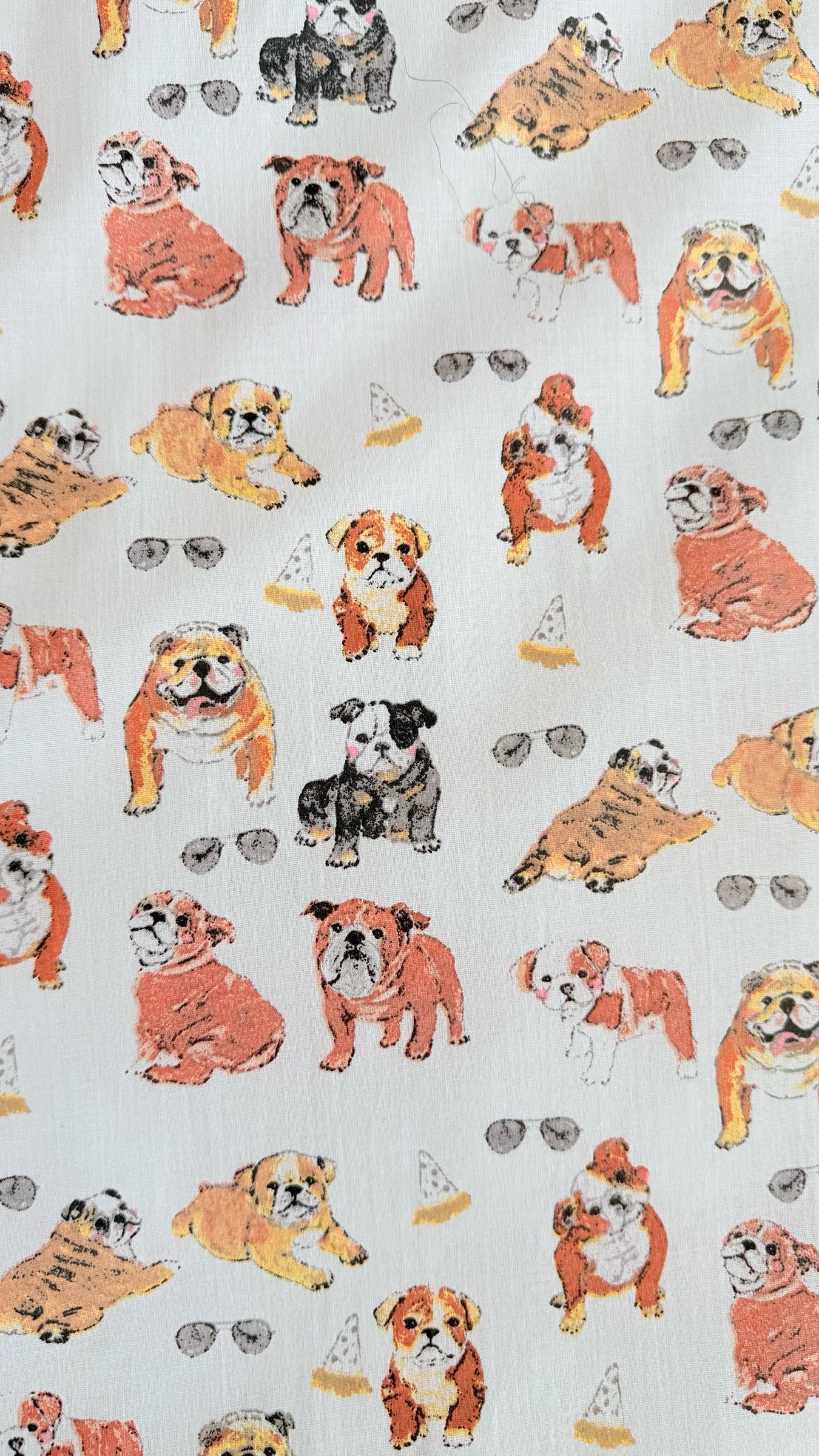 Bulldog Charm ovis ágyneműhuzat 2 db-os – stílusos játékosság