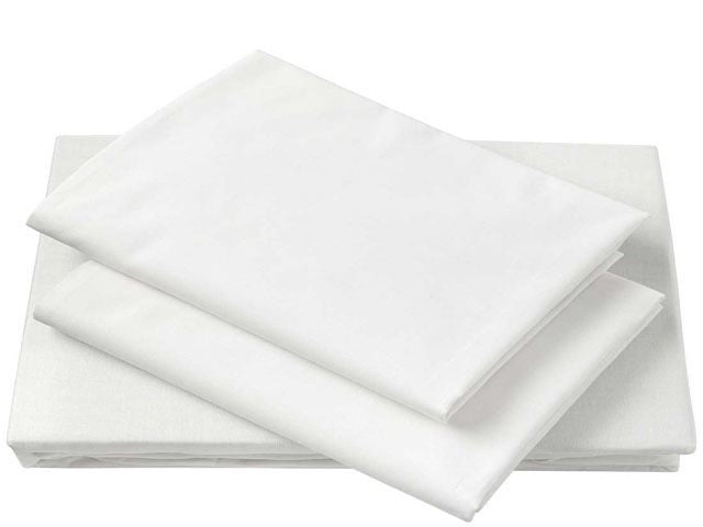 Classic - Pamutvászon lepedő - 50% Pamut - 50% Poliészter - PRÉMIUM MINŐSÉG - 142 gr/m2