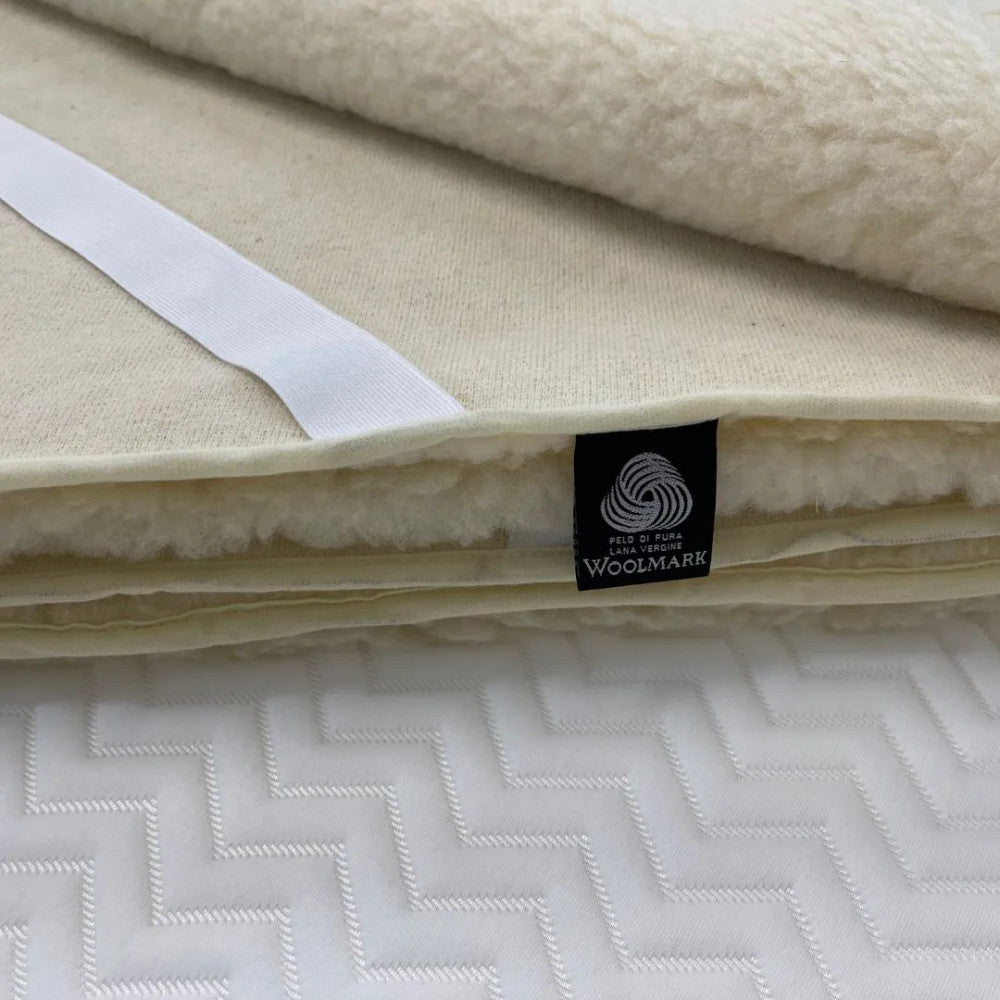 Merino gyapjú matracvédő - 600 gr/m2 egyoldalas