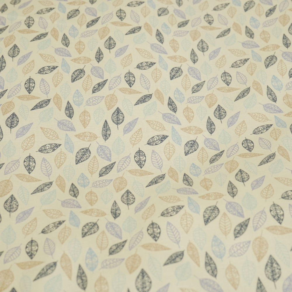 Kissenbezug aus Baumwolle – Winziges Blattmuster