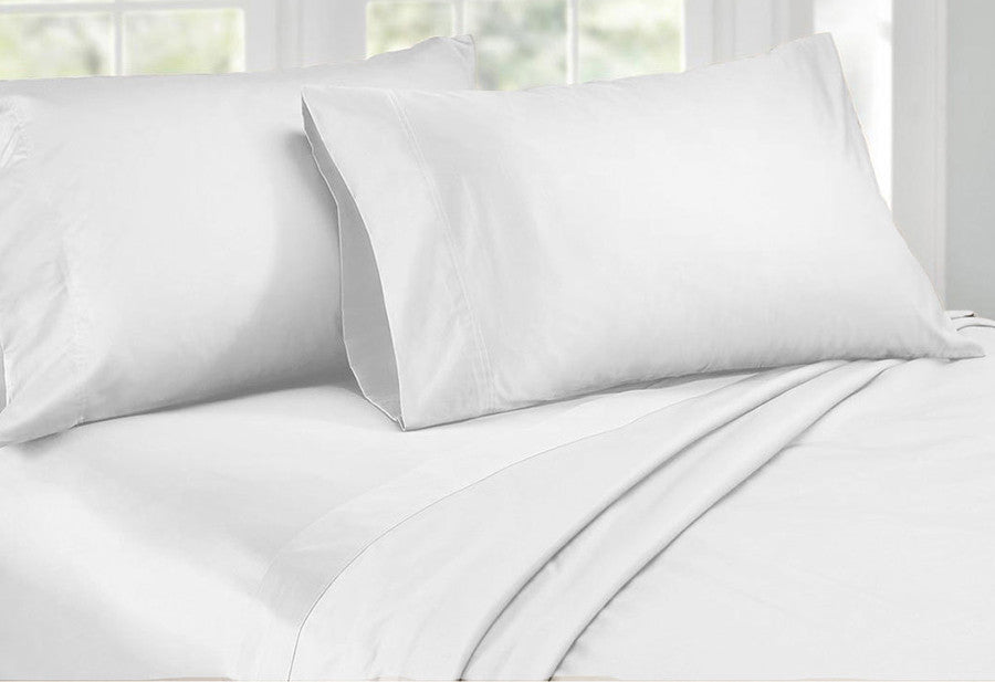 Sanforisiert - Hotelbettbezug (waschbar bei 90 C!) - 100% Baumwolle - umgeschlagen - 146 gr/m2 - verpackt