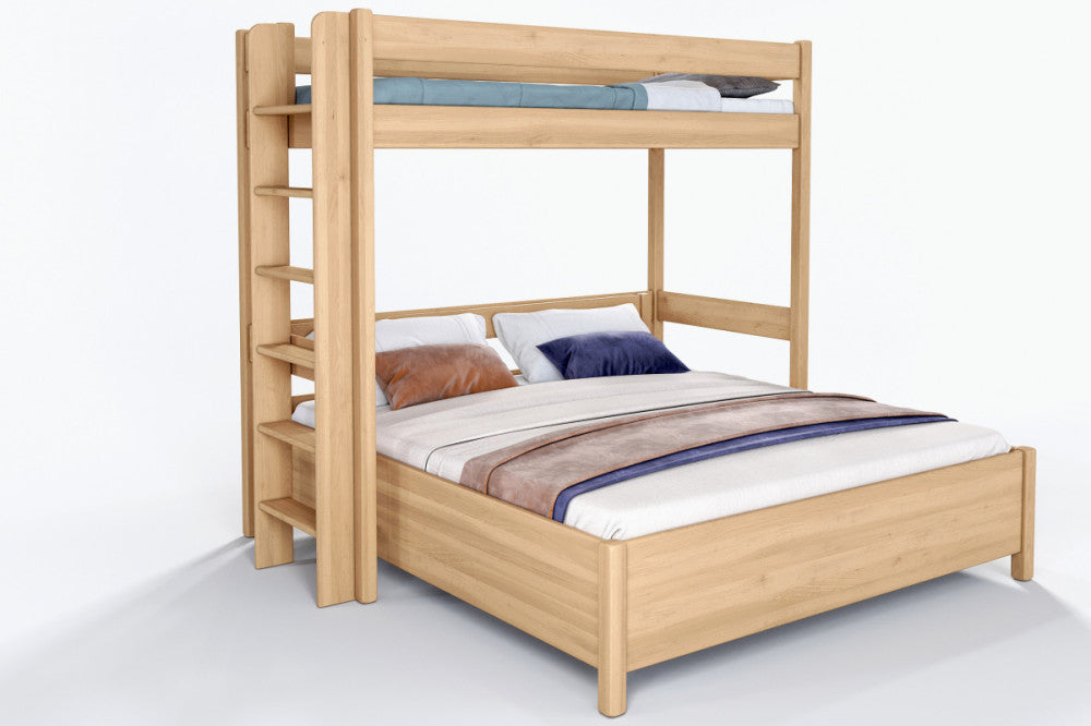 Junior 14 emeletes ágyneműtartós bükk ágy