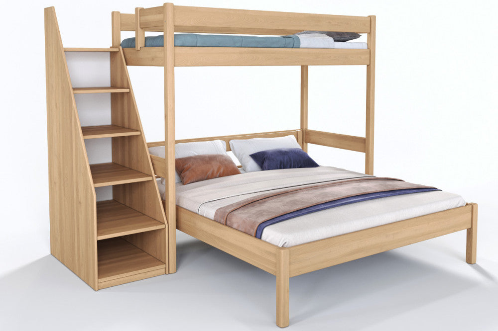 Junior 19 emeletes bükk ágy