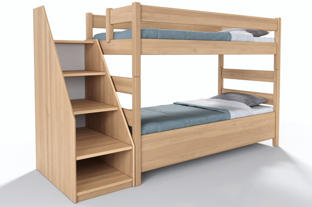 Junior 20 emeletes ágyneműtartós bükk ágy