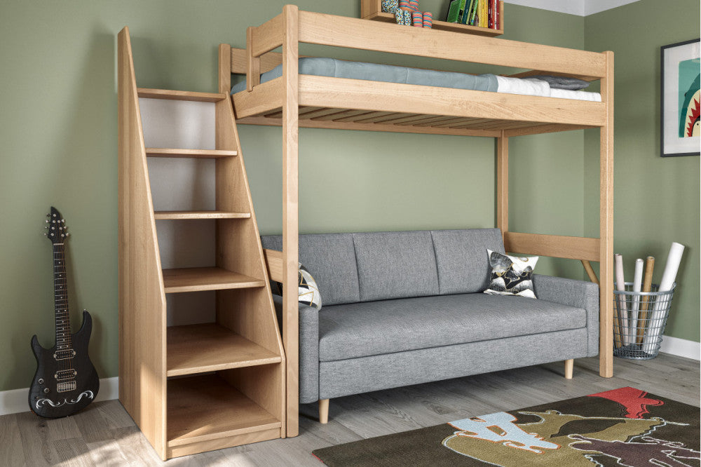 Junior 22 emeletes bükk ágy