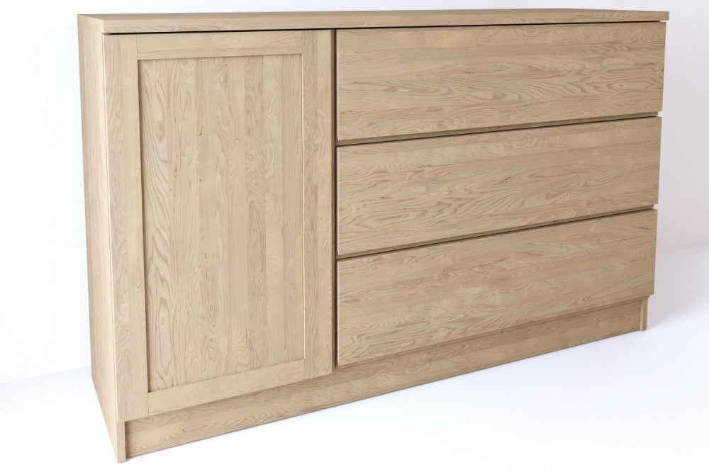 Lucia beech chest of drawers