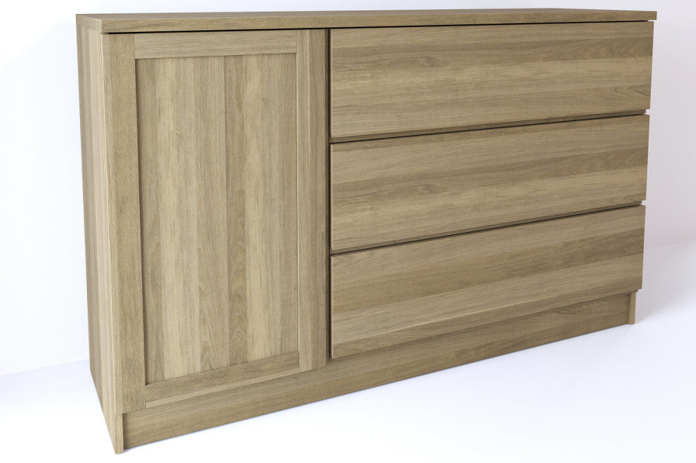 Lucia beech chest of drawers