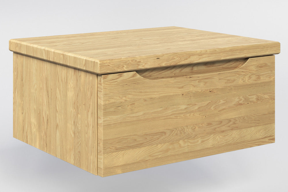 Bükk éjjeliszekrény Pegas-függő