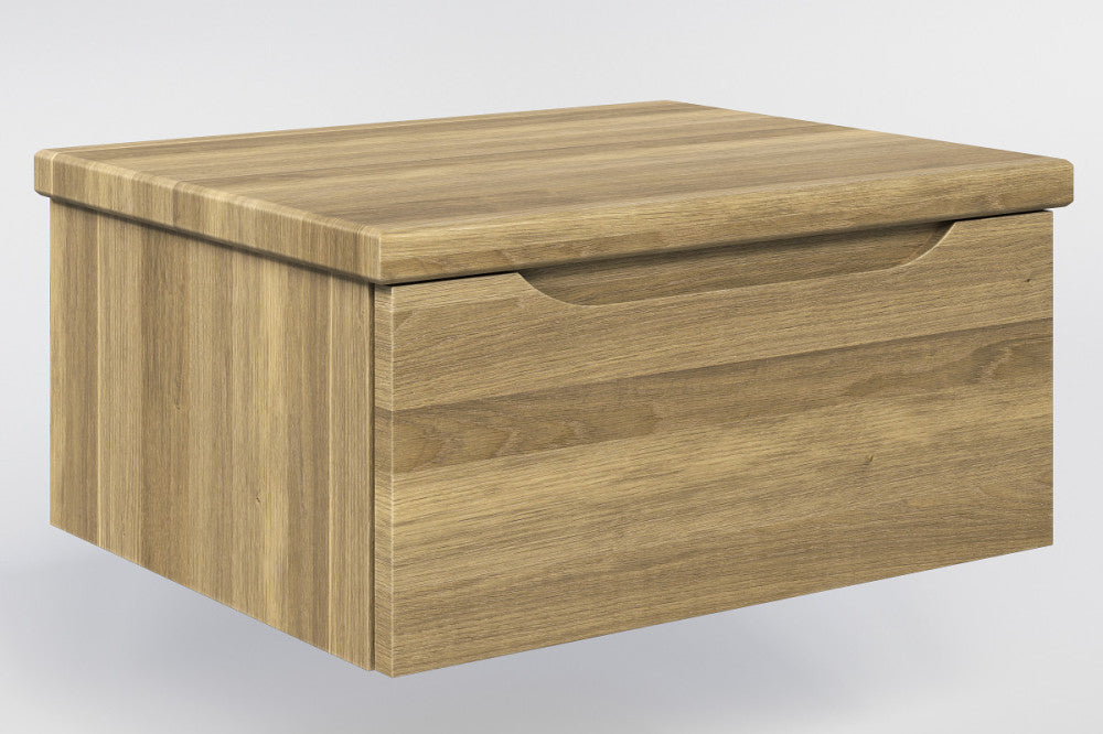 Bükk éjjeliszekrény Pegas-függő