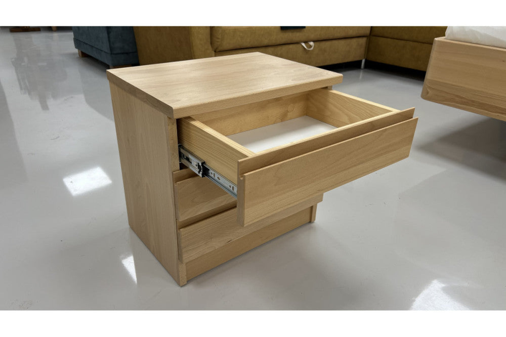 Lea bükk éjjeliszekrény