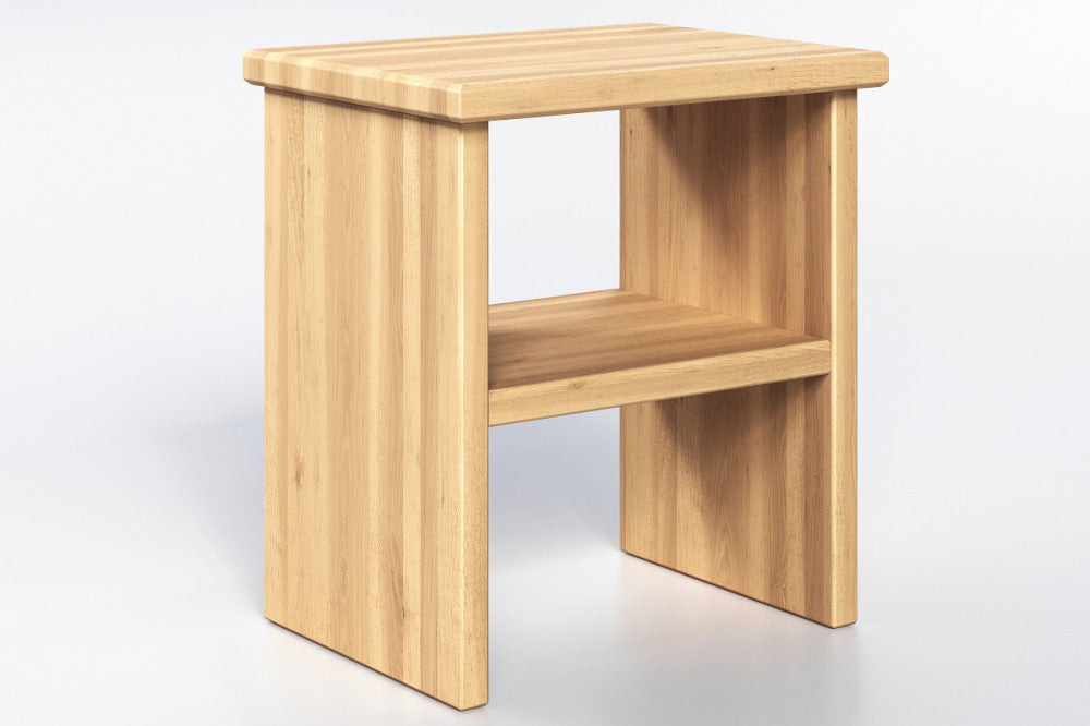 Monika bükk éjjeliszekrény