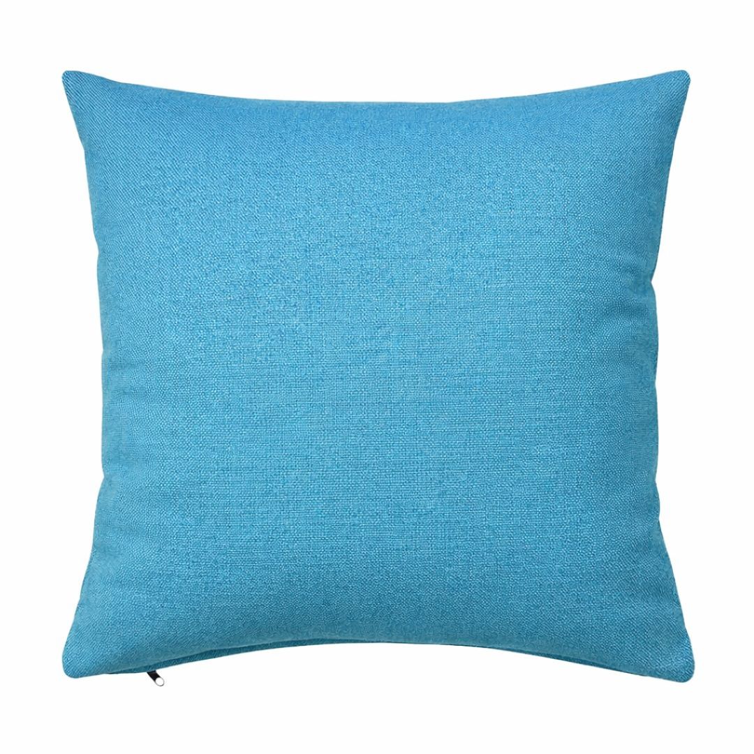 Elegáns türkiz díszpárna - betéttel - 45x45 cm