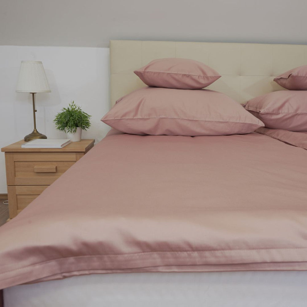 Mályva színű szatén párnahuzat - TC 300