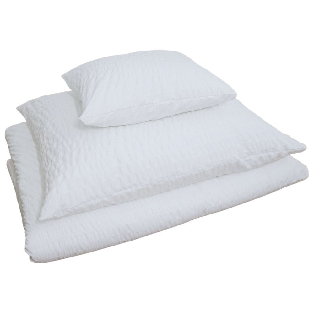 Krepp-Bettwäscheset - 80% Baumwolle - 20% PE - Umschlag - 3er-Set - 130 gr/m2