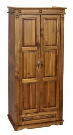 Classic - Szekrény (2 ajtós 1 fiókos akasztós)