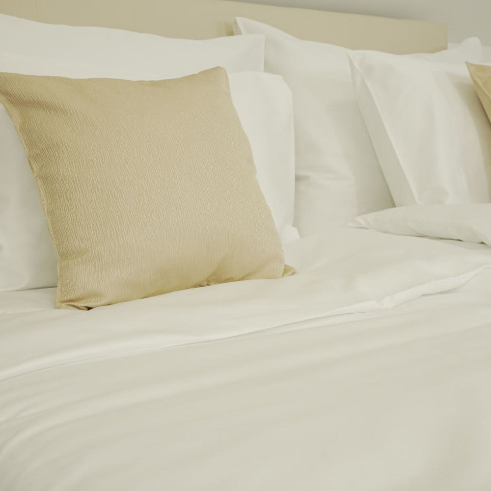 Hotel PERCAL 100% cotton linen bed sheet - fitted - set of 3 - 120 gr/m2 - packaged