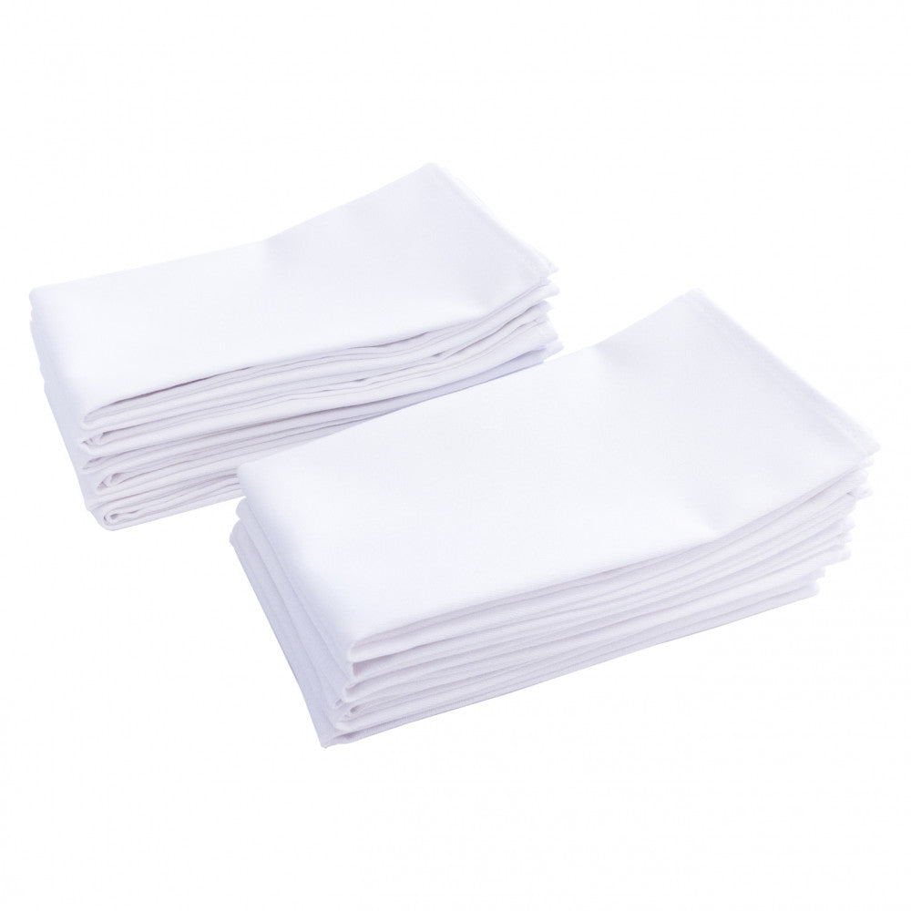 Textil szalvéta - fehér - Prémium minőség!