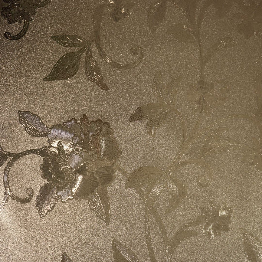 Gold-Oilcloth Tablecloth - Premium Quality! - Rose Gold Color