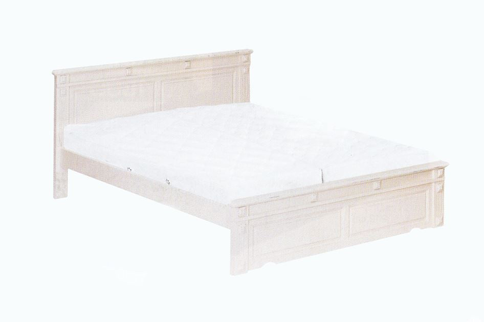 Vintage - Antikolt fenyő ágykeret